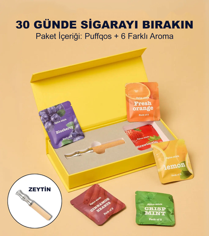 Sigara Bırakma Keşif Paketi - Puffqos™